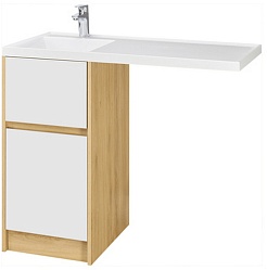 Акватон Тумба под раковину Лондри 40 дуб сантана – фотография-4