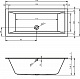 Riho Акриловая ванна LUGO 170 R – картинка-6