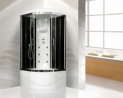 Royal Bath Душевая кабина RB 100BK3-BT-CH – фотография-2