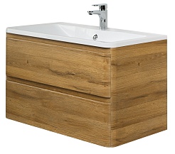 BelBagno Тумба под раковину Albano 100 подвесная Rovere Rustico – фотография-1