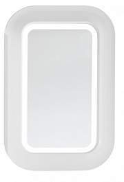 Водолей Зеркало "Арнелла 60" белое – фотография-1