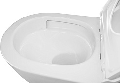 Azario Унитаз подвесной Gloria AZ-2003T безободковый белый – фотография-12