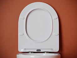 Ceramicanova Подвесной унитаз Uno Торнадо CN11001T белый – фотография-6