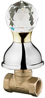 Webert Вентиль запорный Karenina KA690101017 хром/золото