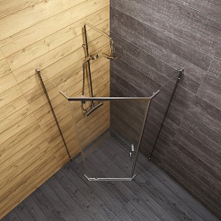 Triton Душевой уголок Дека-хром 100/100 Щ0000056789 – фотография-3