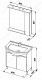 Aquanet Мебель для ванной  "Донна 80" беленый дуб (169044) – фотография-7