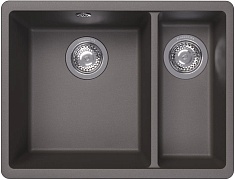 Florentina Мойка кухонная Вега 335/160 серый шелк