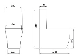 Allen Brau Унитаз напольный Priority 4.31003.20 белый – фотография-14