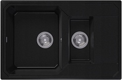 Dr. Gans Мойка кухонная Кардинал 760 К графит – фотография-1
