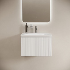 Sancos Тумба с раковиной Code 60 белая раковина Sabo 60 CN13001 – фотография-2