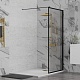 Paini Душевая перегородка PAINI-WalkIN80F 80x195 рисунок рамка – картинка-9