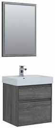 Aquanet Мебель для ванной Nova Lite 60 2 ящика, дуб рошелье – фотография-1