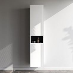 Am.Pm Навесной шкаф Func 40x90 белый матовый – фотография-5