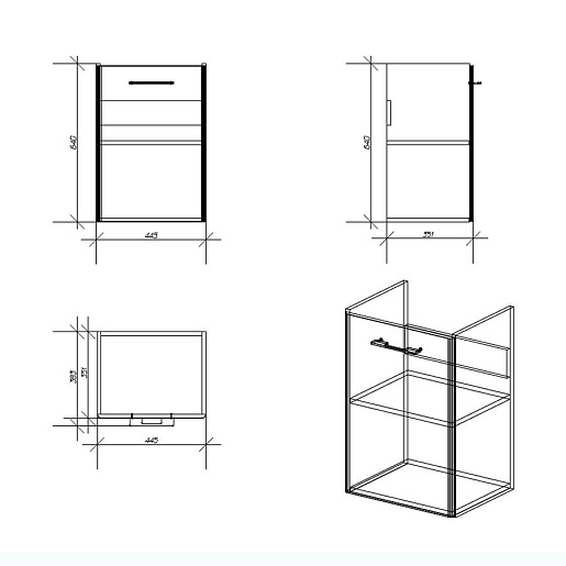 Alvaro Banos Мебель для ванной Valencia puerta 50, зеркало Viento – фотография-6