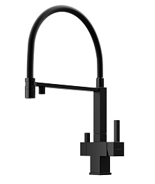 Sancos Смеситель для кухни Moro SC4006MB матовый черный – фотография-1