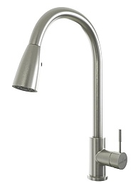 Mixline Смеситель для кухни 35k MLSS-0323 сталь – фотография-1