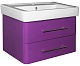 Mixline Мебель для ванной Ницца 80 фиолет – фотография-7