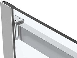 Vincea Душевой уголок Como Soft 120x80 VSR-1CS8012CL профиль хром стекло прозрачное – фотография-11