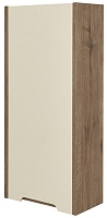 Акватон Шкаф подвесной для ванной Оливия Бежевый/Дуб веллингтон L