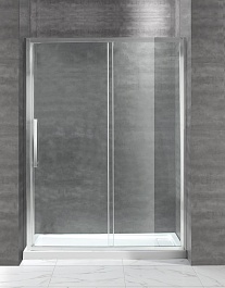 Cezares Душевая дверь в нишу LUX-SOFT-W-BF-1-130-C-Cr-IV – фотография-1
