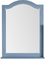 ASB-Woodline Зеркало для ванной Модерн 85 рошфор/патина серебро