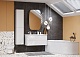 Акватон Мебель для ванной Сохо 100 R подвесная белая – фотография-23