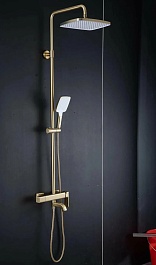 Gappo Смеситель для вынны G18 G2418-23 золотой сатин – фотография-3