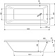 Cezares Акриловая ванна Plane Solo 180x80 – картинка-6