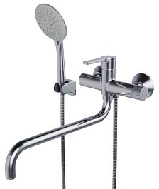 Mixline Смеситель для ванны и раковины 35k ML22-02 "Round" – фотография-1