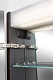 Am.Pm Зеркальный шкаф Sensation 80 L, с подсветкой, антрацит, глянцевая – фотография-8