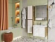 Акватон Мебель для ванной Сканди Doors 70 белая/дуб рустикальный – фотография-26