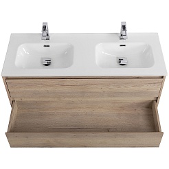 BelBagno Тумба с раковиной Kraft 120 подвесная Rovere Galifax Bianco – фотография-7