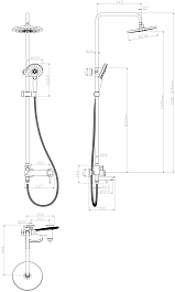 Lemark Душевая система Minima LM3862C хром – фотография-2