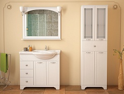 Dreja Тумба с раковиной Antia 90 R белая – фотография-4