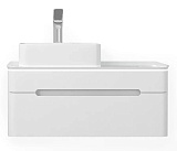 Jorno Тумба под раковину Shine 90 подвесная белая Shi.01.90/P/W