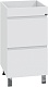 СанТа Тумба с раковиной под стиральную машину Марс 110 L 2 ящика белая – фотография-16
