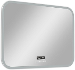 Continent Зеркало Demure Led 800x600 с музыкальным блоком – фотография-1