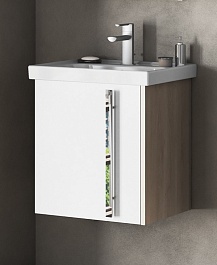  Мебель для ванной Стайл 60 белый/орегон – фотография-6