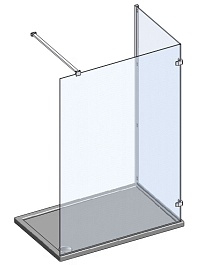 Roltechnik Душевое ограждение WALK F/1200/1000 – фотография-9