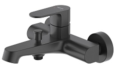 Aquatek Смеситель для ванны с душем Оберон AQ1240MB матовый черный