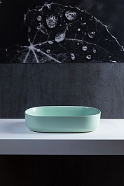 Allen Brau Мебельная накладная раковина Fantasy 55 4.11022.MT мятный – фотография-3