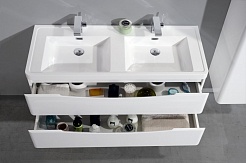 BelBagno Мебель для ванной ANCONA-N 1200 Bianco Lucido, двухмоечная – фотография-8