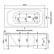 Aquanet Акриловая ванна Rosa 150x75 – картинка-13