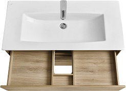 Акватон Тумба под раковину Либерти 100 дуб эльвезия – фотография-19