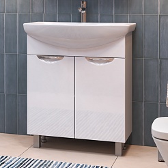 Vigo Тумба под раковину Callao 700-2-0 белая – фотография-3