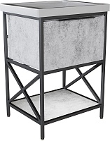 Mixline Тумба с раковиной Бруклин 60 бетон