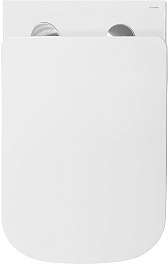 Azario Унитаз подвесной Nove AZ-9321B безободковый с функцией биде белый – фотография-4