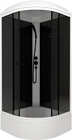 Triton Душевая кабина Грэй-Блэк 90x90 В