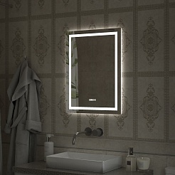 Continent Зеркало Verte Led 600x800 – фотография-9