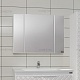 СанТа Мебель для ванной Калипсо 100 подвесная, зеркало-шкаф – картинка-11